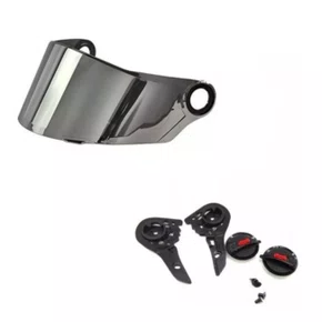 Viseira Capacete Ls2 Ff358 Cromada Mais Kit Reparo