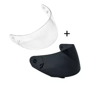 Viseira Capacete Norisk FF391 Razor Cristal e Viseira Fume