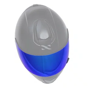Viseira Capacete Norisk Ff391 Razor Revo Azul