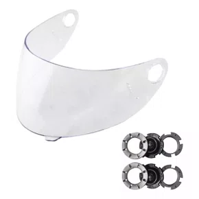 Viseira Capacete Shark S800 s650 s700 s900 Cristal C Botões