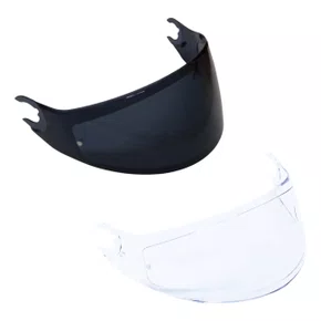 Viseira Capacete Shark Skwal Cristal e Viseira Fume