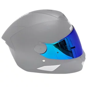 Viseira Capacete Shark Skwal Spartan Revo Azul