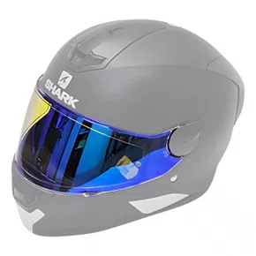 Viseira Capacete Shark Skwal Spartan Revo Azul Dia E Noite