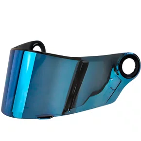 Viseira Ls2 Ff358 Ff396 Azul Iridium Polivisor Anti Risco