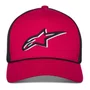 Bone Alpinestars Ageless Shadow Trucker Preto Vermelho
