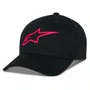 Bone Alpinestars Ageless Snapback Preto Vermelho