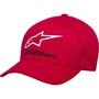 Bone Alpinestars Always 2.0 Vermelho Branco Preto