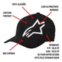 Bone Alpinestars Corp Shift 2 Flexfit Ag Preto Branco