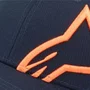 Bone Alpinestars Corp Snap 2 Azul Marinho Laranja
