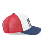 Bone Alpinestars Flag Snapback Branco Azul Marinho Vermelho