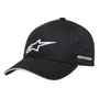 Bone Alpinestars Rostrum Snapback Preto Branco