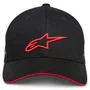 Bone Alpinestars Rostrum Snapback Preto Vermelho
