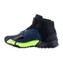 Bota Alpinestars Crx Drystar Preta Azul Escuro Amarela Fluor