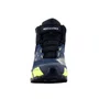 Bota Alpinestars Crx Drystar Preta Azul Escuro Amarela Fluor
