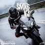 Bota Alpinestars SMX 6 V3 Drystar Preta Vermelha