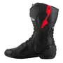 Bota Alpinestars SMX 6 V3 Preta Vermelha Prata