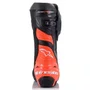 Bota Alpinestars Supertech R Preta Vermelha Fluo Branca Cinza