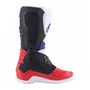 Bota Alpinestars Tech 3 Branco Vermelho Azul Escuro