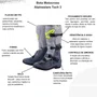 Bota Alpinestars Tech 3 Cinza Escuro Cinza Claro Preto