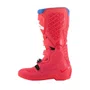 Bota Off Road Alpinestars Tech 5 Vermelha Brilho Azul Alpine