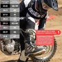 Bota Alpinestars Tech 7 Enduro Preta Cinza Dourada Impermeável