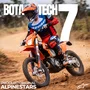 Bota Alpinestars Tech 7 Enduro Preta Cinza Laranja Fluo