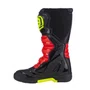 Bota Off Road ASW Image Enduro Preta Vermelha Amarela Fluo