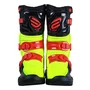 Bota Asw Kids Preto Amarelo Fluo Vermelho