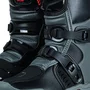 Bota Asw Kids Preta Cinza Vermelha