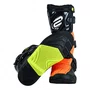 Bota Asw Kids Preta Laranja Amarela Fluo