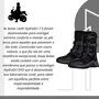 Bota Leatt Adventure Hydradri 7.5 Impermeável Curta Preta