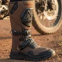 Bota Leatt Adventure Hydradri 7.5 Impermeável Marrom