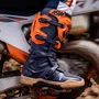 Bota Motocross Asw Elevate Enduro Marinho Laranja