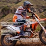Bota Motocross Asw Elevate Enduro Marinho Laranja