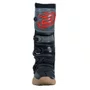 Bota Off Road Asw Elevate Enduro Preta Cinza Vermelha
