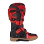 Bota Motocross Asw Elevate Enduro Preta Vermelha