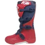 Bota Motocross ASW Image Enduro Vermelho Marinho Branco