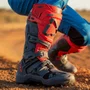 Bota Motocross Leatt 4.5 Enduro Vermelha Cinza