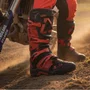 Bota Motocross Leatt 4.5 Vermelha Preta