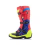 Bota Off Road Alpinestars Tech 3 Vermelha Azul Escura Amarela Fluor