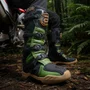 Bota Off Road Asw Elevate Enduro Preta Verde Oliva