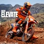Bota Off Road Asw Elevate Laranja Fluo Cinza Premium Original