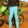 Calça Alpinestars Fluid Apex Verde Agua Preto