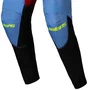 Calça Alpinestars Racer Ocuri 25 Azul Vermelho e Amarelo Fluo