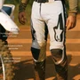 Calça Alpinestars Racer Riway Branco Preto