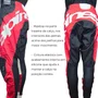 Calça Alpinestars Racer Veil Preto Vermelho Fluor