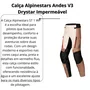 Calça Alpinestars ST 1 WP Caqui Areia Preta Vermelha Fluo
