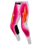 Calça Alpinestars Supertech MIG Rosa Fluo Branca