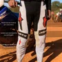 Calça Alpinestars Techstars Knif  Preto Branco Vermelho