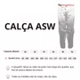 Calça Asw Concept Future Branco Preto Amarelo Rosa